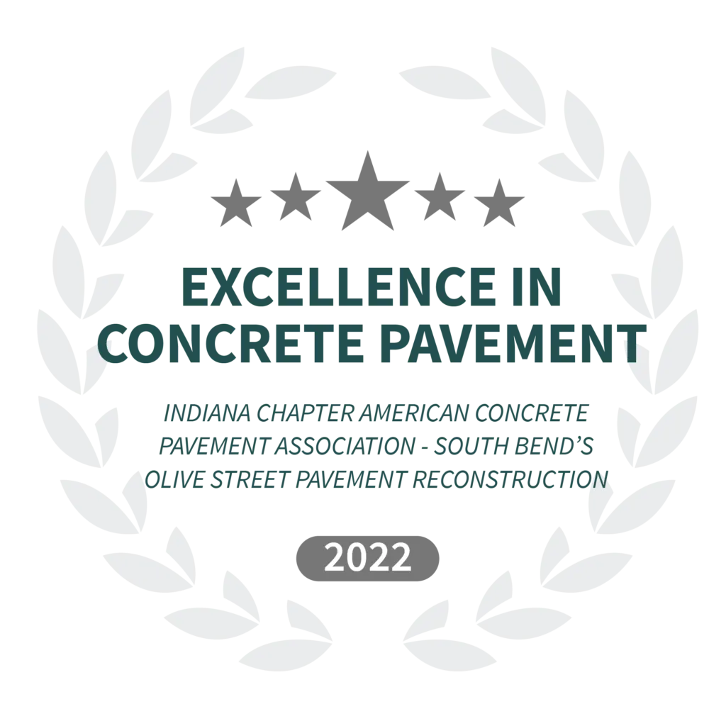 excellence in concrete pavements 2022 award